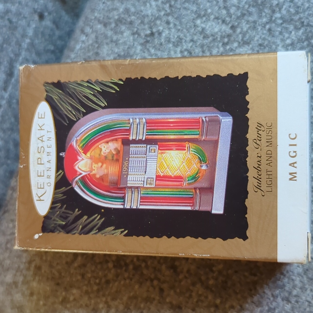 Hallmark Keepsake jukebox party 1999